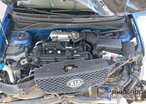 2008 Kia Rio Lx из США, поврежденный, VIN KNADE123986351463